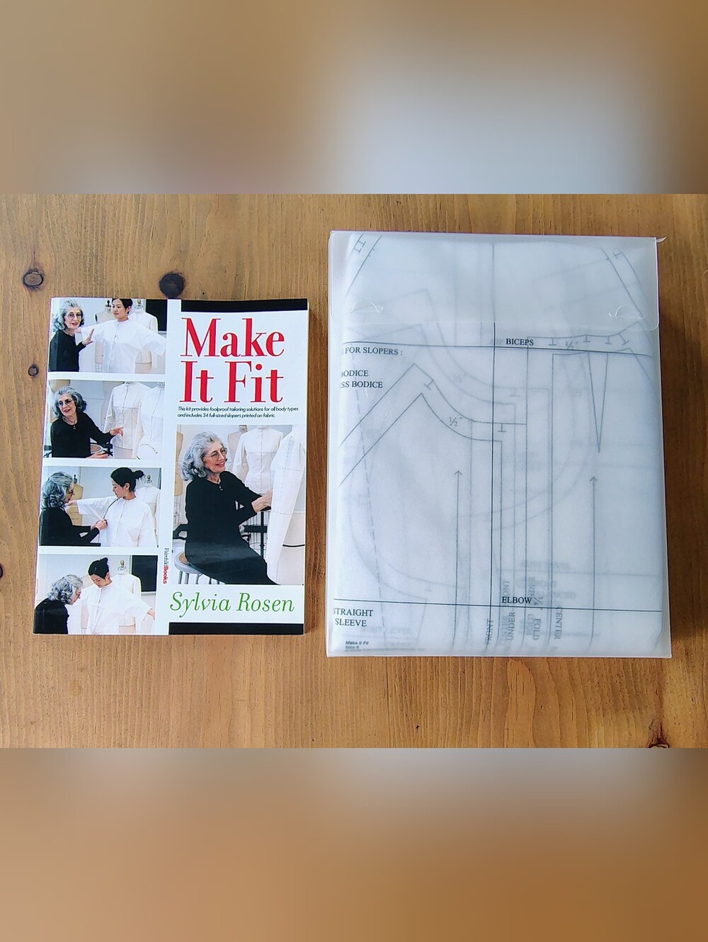Make It Fit Pattern Making & Tailoring Kit Sylvia Rosen Parsons School of design